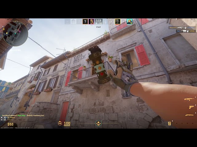World First CS2 Flashbang Kill