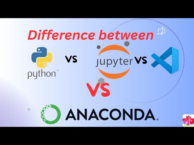 Difference between Python , Jupyter,  VS Code and  Anaconda for Engineers