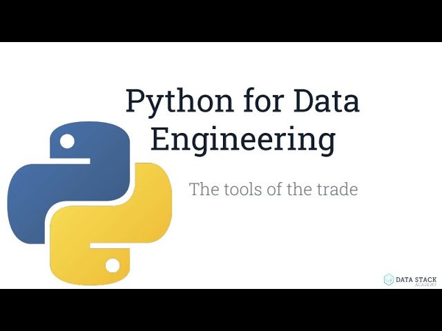 Intro to Python for Data Engineering | Presented by Data Stack Academy