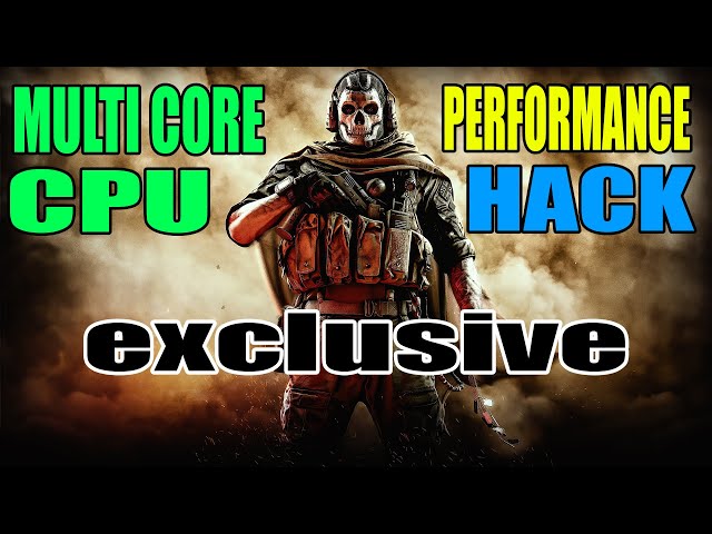 SECRET Multi Core CPU ~ COD: WARZONE FPS HACK ~ Dramatically increase performance 🖱️🎮| GT Canada