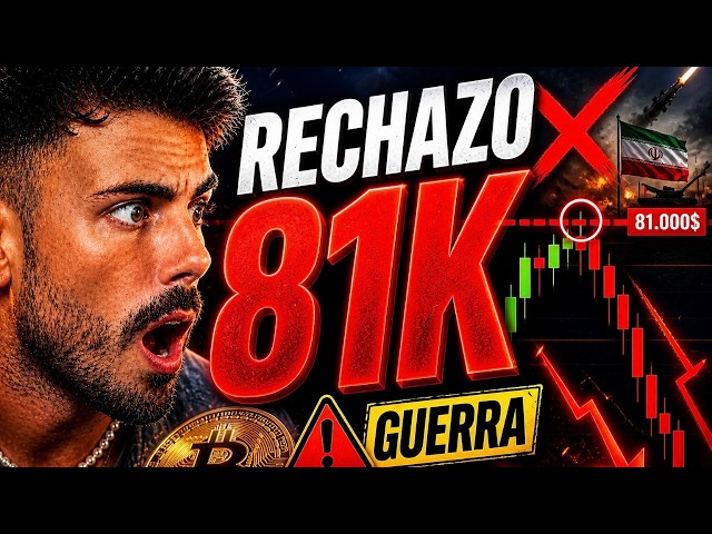 🚨 DIRECTO BITCOIN: EXPLOTA EL MERCADO Y BTC RECHAZA LOS 81.000$ ¿QUE VA A PASAR AHORA?