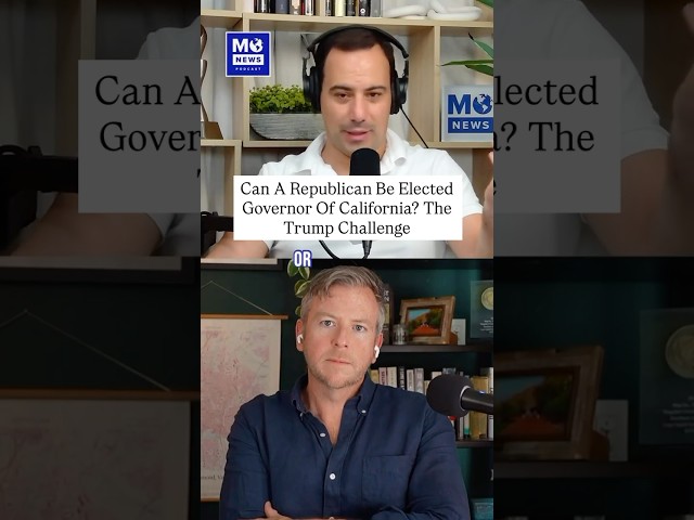 Can A Republican Be Elected Governor Of California? The Trump Challenge