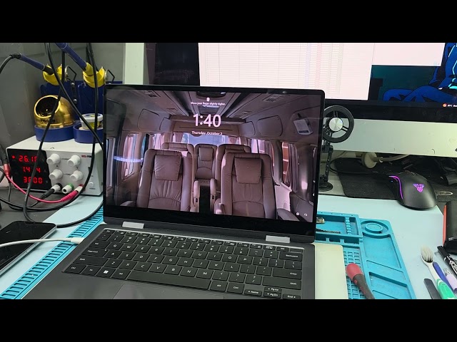 Notebook Samsung เปิดไม่ติดโดนน้ำ โดยช่างเป้ Smile IT Service พื้นที่ให้บริการ บางนา