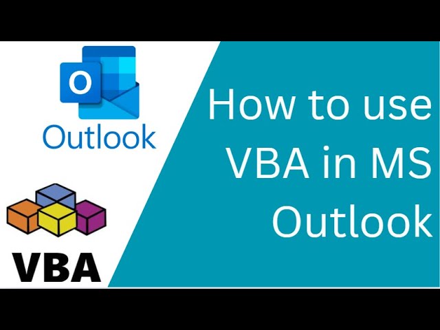 Using VBA Code in MS Outlook