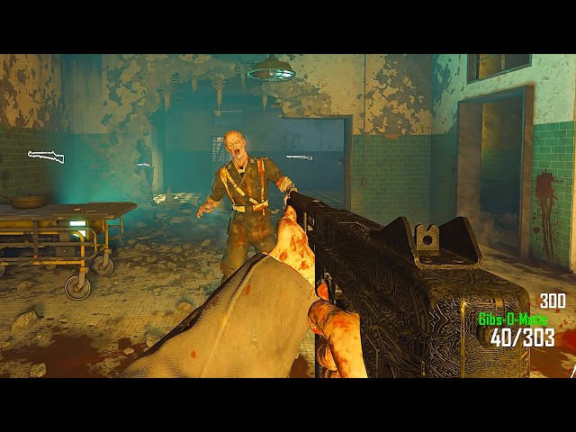 COD Black Ops III Zombies:  Verruckt  Gameplay | Weaponry Overhaul Update (No Commentary - 4K 60FPS)