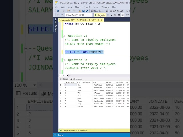 Your future self will thank you for learning SQL today.