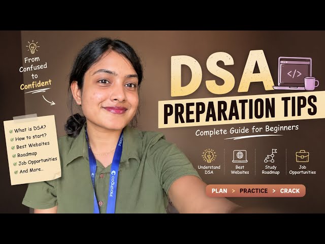 Easy ആയി പറഞ്ഞുതരാം 📌DSA engneyanu sherikkum prepare ചെയ്യേണ്ടതു💯👩‍💻Best Tips✨Roadmap of DSA📌#new 