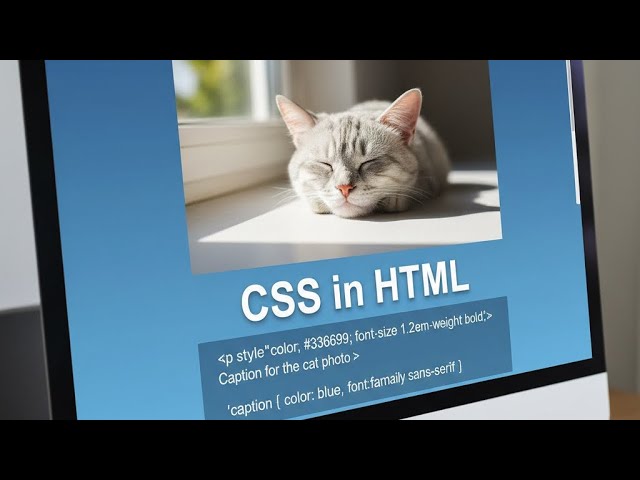 Chapter 5: Using CSS in HTML | Use CSS – Inline, Internal & External | Std 7 | Tech Tuition by Rohit