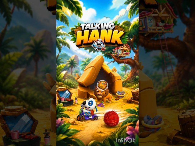 🐾 Hank’s Crazy Adventure! 😱🔥 Talking Hunk 🙀