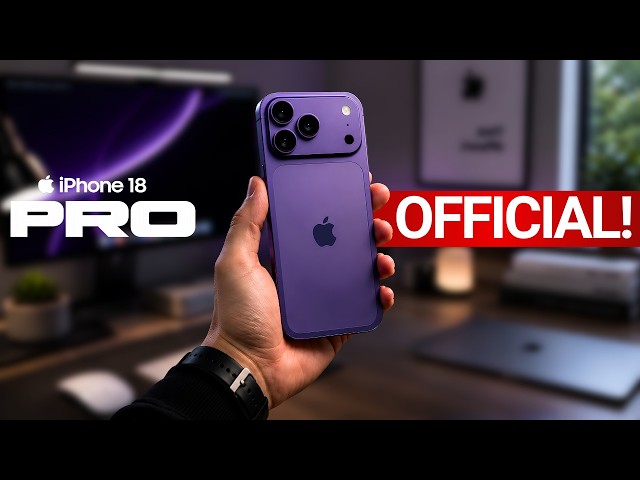 iPhone 18 Pro Max - FINALLY, IT'S CONFIRMED!