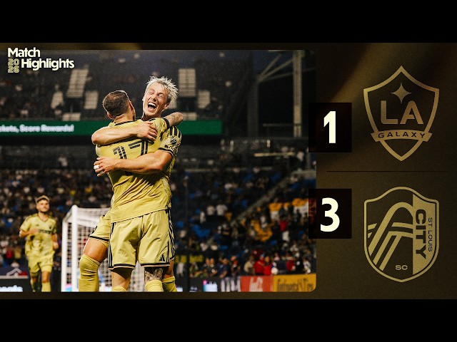 3 POINTS IN LA ✨ | Los Angeles Galaxy vs St. Louis CITY SC | Match Highlights