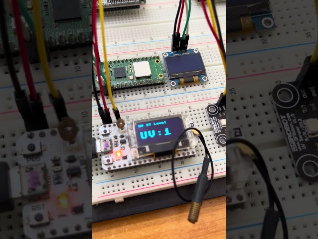 UV Sensor กับ MicroPython
