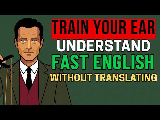Train Your Ear to Understand Fast English Without Translating | Slow English Listening Practice