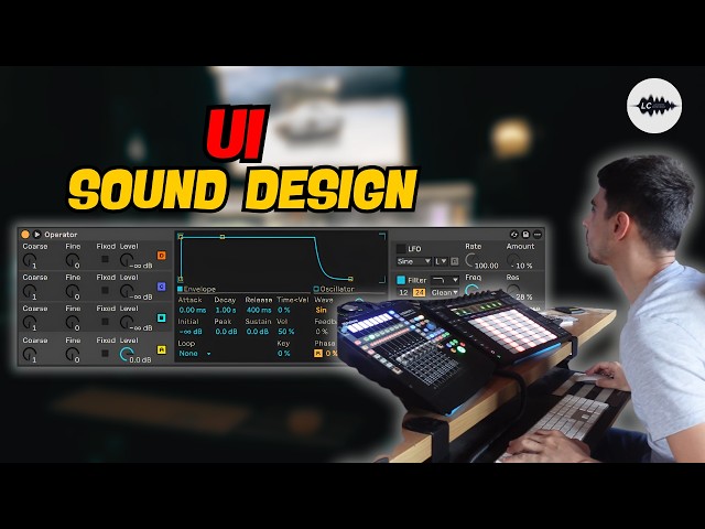CÓMO CREAR UI SFX con OPERATOR en Ableton Live | SOUND DESIGN TUTORIAL