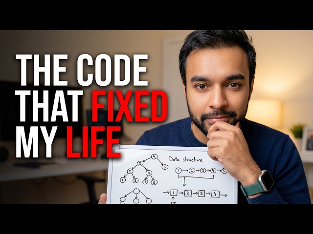 I Learned Data Structures for Interviews. They Fixed My Life