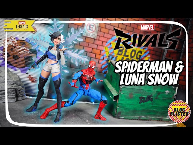 Marvel Legends Spider-Man and Luna Snow Marvel Rivals Review