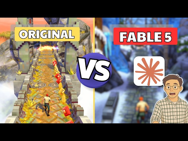Can Claude Fable 5 Build a Temple Run Game From Scratch? 😱