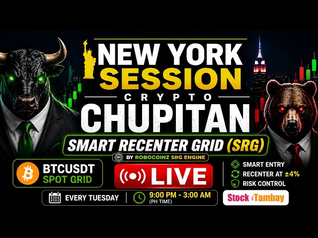 NEWYORK SESSION CRYPTO CHUPITAN SMART RECENTER GRID SRG LIVE