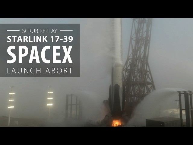 Replay: SpaceX Falcon 9 rocket aborts liftoff from Vandenberg, California