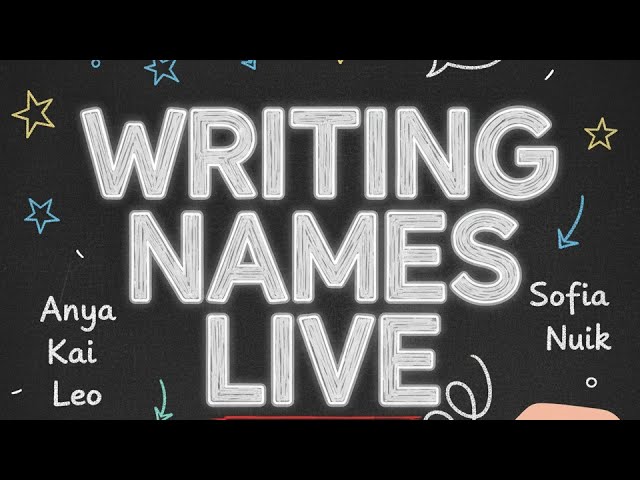 Writing Your Names LIVE ✍️ (First 50 Comments!)