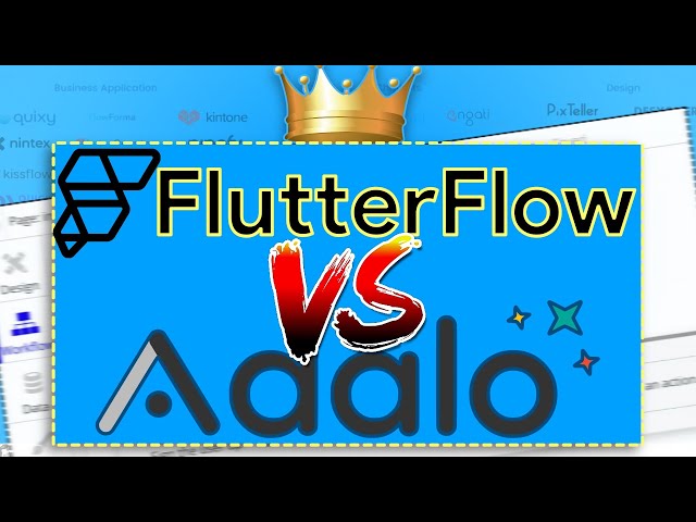 FlutterFlow vs. Adalo: Which Is The BEST NoCode Builder in 2022? (ULTIMATE COMPARISON)