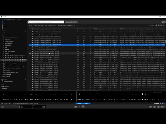 Quantum UI & Computers Vol.2 - The Data Within | Designed Talkthrough Video