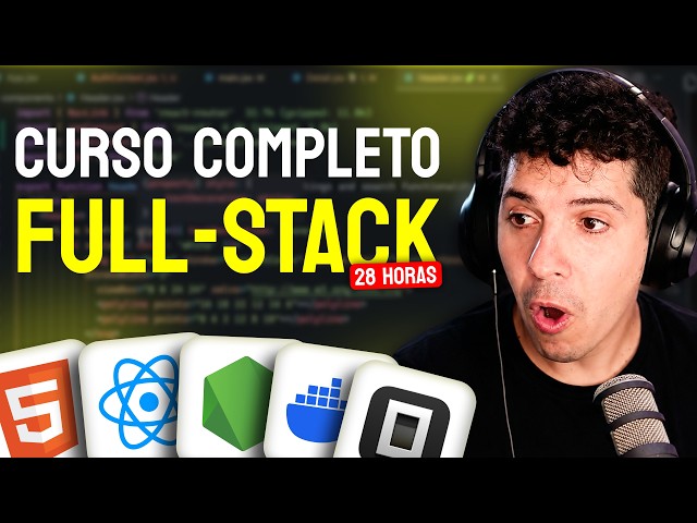 Conviertete en Desarrollo Full-Stack DESDE CERO - JS, React, TypeScript, Node.js, Docker, IA y más