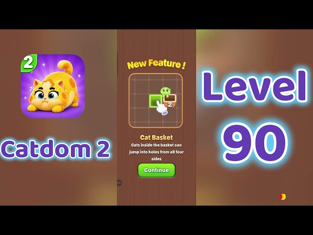 Catdom 2 Level 90 walkthrough 🐱 | SolutionGuruji