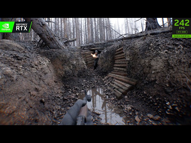BODYCAM New Ultra Realistic Trench War Demo | First Person Shooter in Unreal Engine 5 with RTX 5090