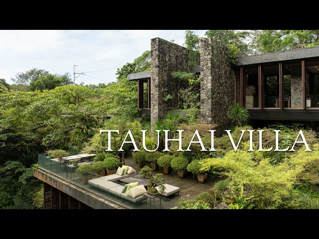An Artist's Home by a Stream is a Tranquil Escape - Tauhai Villa by Ponce Veridiano