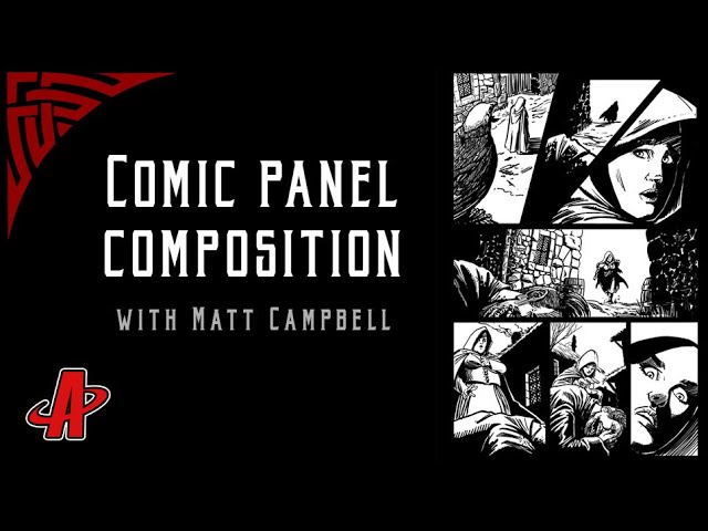 Comic panel composition