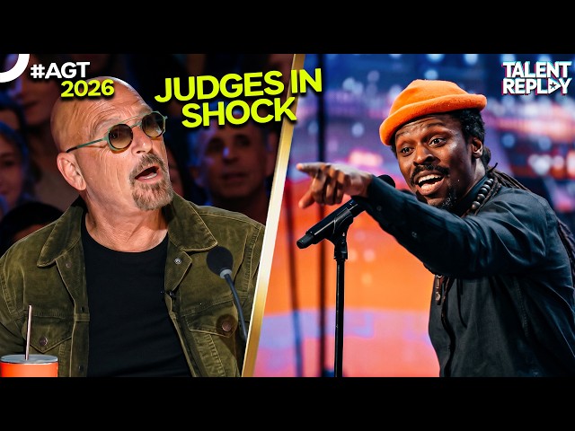Did This Poet Just Break Reality On Stage?! | Guy Kelton Jones AGT 2026 [4K]