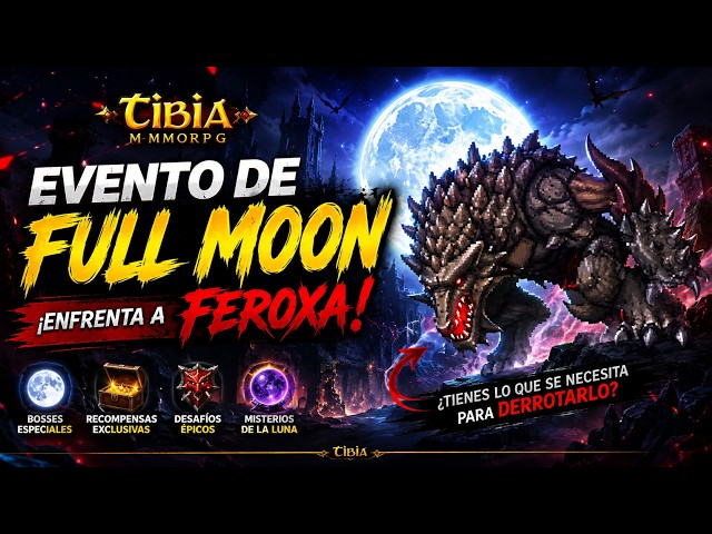 Tibia how to do Feroxa full moon event #tibia #tibiaferoxa #tibiafullmooneventguide #tibiatask