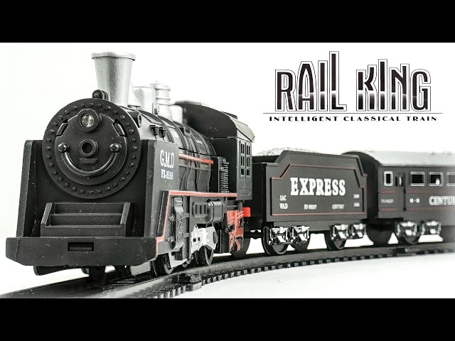 Rail King Intelligent Classical Train Set ASMR Unboxing