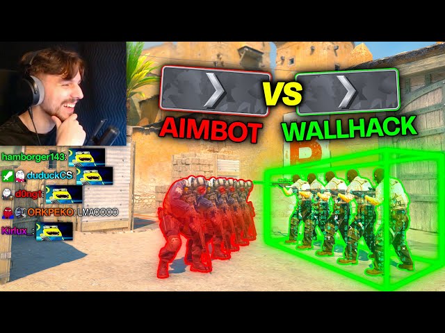 Will 5 Silvers with WALLHACKS Beat 5 Silvers with AIMBOT?