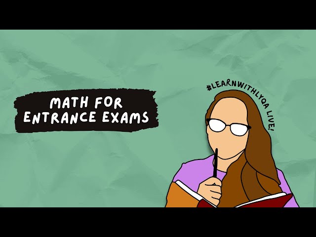 Math Tips for Aptitude Tests | #LearnWithLyqa LIVE