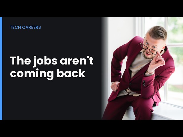 Why front end and mobile dev jobs declined since 2023