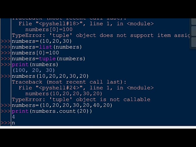 Python #31 - Nested Tuples for Beginners | Access Tuple Items
