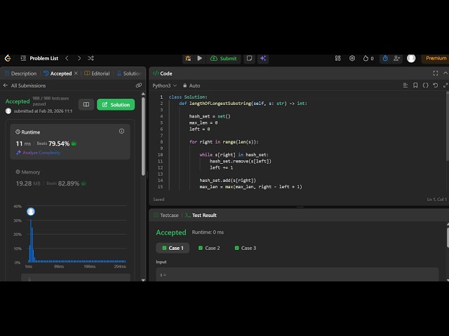Smash LeetCode #3: Longest Substring Without Repeating Characters