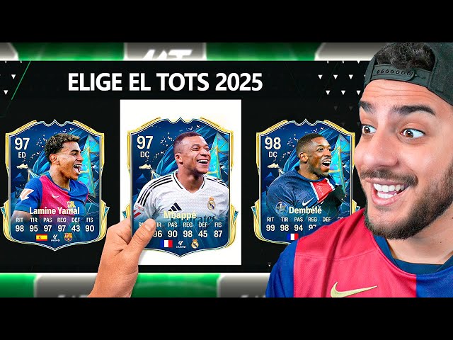 FUT DRAFT de los TOTS 2025 en EA FC SPORTS