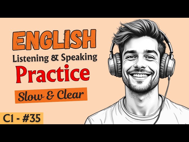 C1 English Listening Practice | The Psychology of First Impressions | Listening, Speaking, Shadowing
