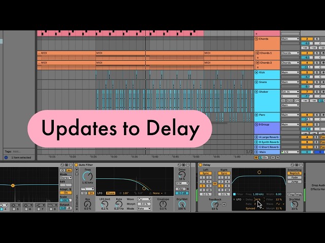 Ableton Live Tips: Delay