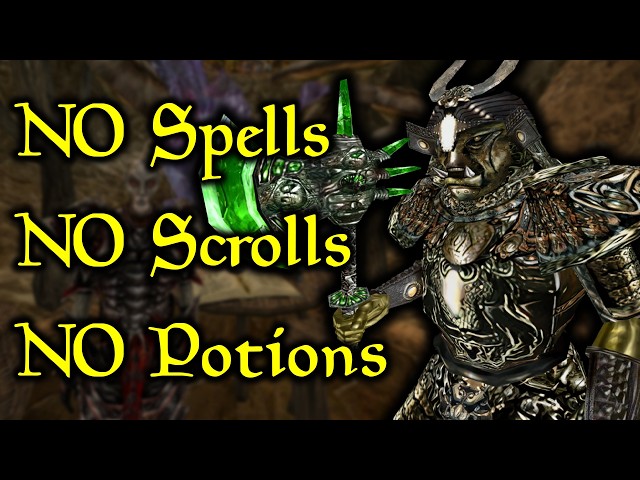 Can You Beat Morrowind without Magic?