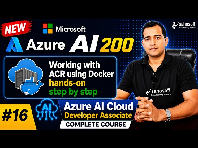 working with ACR using Docker hands-on step by step 2026 | Azure AI-200 Step-by-Step
