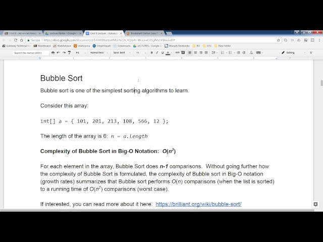 Java Programming 1 - Advanced Array Concepts Part 1/2