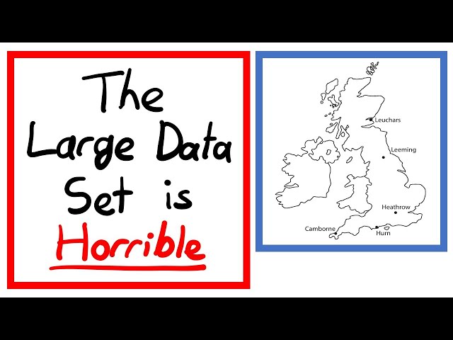 Everything you need to know about The Large Data Set! - Statistics Edexcel A Level and AS Maths