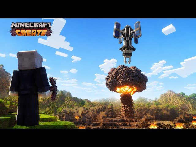 ¡Construí un CAÑÓN ORBITAL que destruye todo con Create!