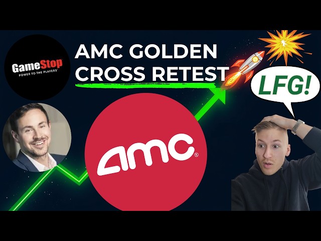 AMC GOLDEN CROSS RETEST INTO EARNINGS!? Technical Outlook