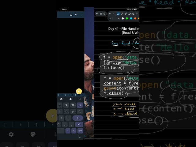Python Day 41 | File Handling | Read & Write Files
