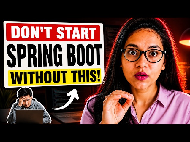 Don't Start Spring boot Without THIS !?